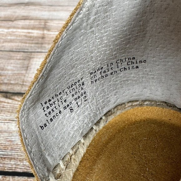 Seychelles Wedged Espadrille Heels Women Size 8.5 Ankle Strap Open Toe Shoes - Picture 7 of 10